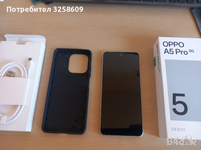 Нов OPPO A5 Pro 5G / 8GB RAM / 256GB / 120Hz / Гаранция