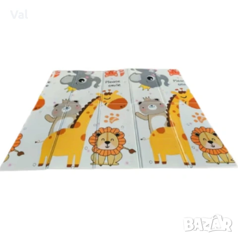 Двулицев образователен детски килим 180 х 200 см , снимка 4 - Килими - 53991809