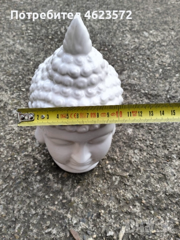 Порцеланова статуетка на Буда, снимка 3 - Антикварни и старинни предмети - 54292753