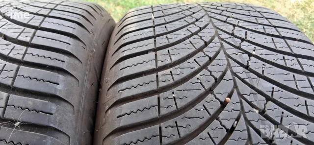 2бр всесезонни гуми 215/45R17. GoodYear Vector. DOT 0221. 5.5 мм дълбочина на шарката. Цената..., снимка 4 - Гуми и джанти - 55318011