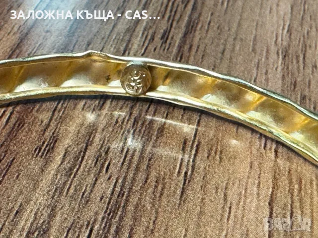 Златна гривна 14 карата – 4.50 г – Отлично състояние, снимка 3 - Гривни - 55392265