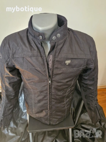 Дамско мото яке AXE плат 