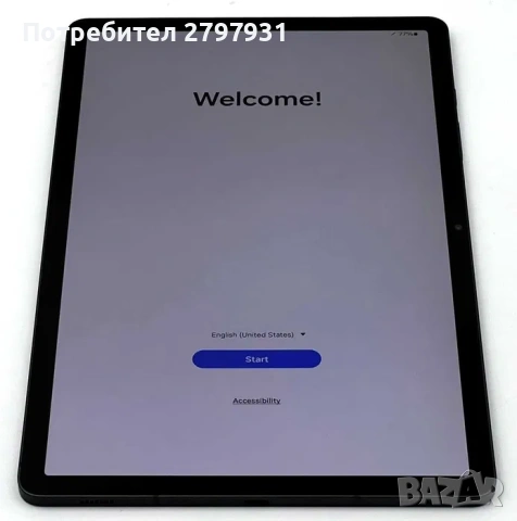 Samsung Tab S9 X710 Wi-Fi 8/128GB гаранция 08.27г. Емаг Snapdragon Gen 2 Андроид 16 