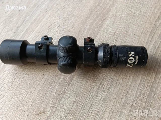 Оптически мерник ZOS 2-6x28 с монтажни рингове, снимка 2 - Антикварни и старинни предмети - 55531402