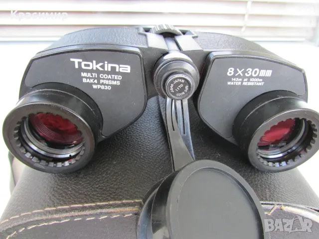 Японски бинокъл Tokina WP830 8x30, снимка 16 - Екипировка - 55591612