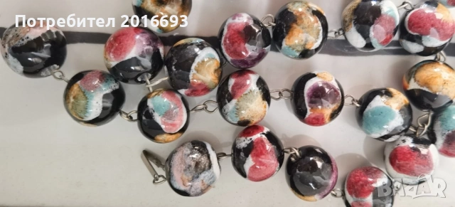 Обици и гердан комплект., снимка 5 - Обеци - 54218519