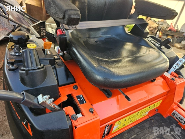 ТРАКТОРНА КОСАЧКА KUBOTA Z1 421. ПЕРФЕКТНА. 20.КОНЯ , снимка 15 - Градинска техника - 54527799