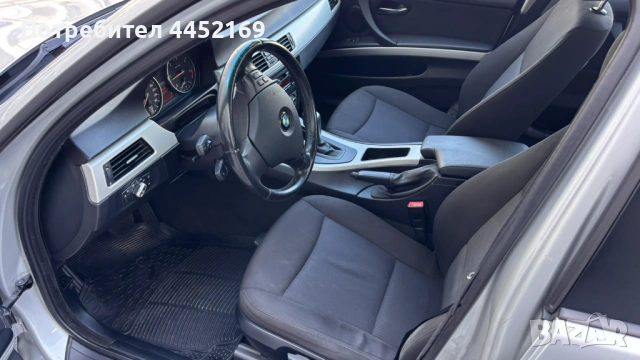 BMW 318d 143 к.с. | 2009 | Реални км | Поддържана | Бургас, снимка 5 - Автомобили и джипове - 54334615