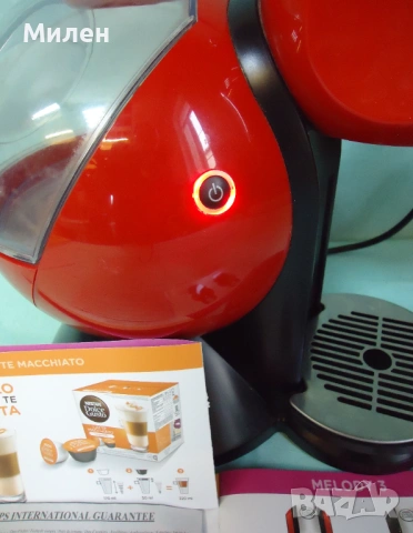 Кафемашина с гаранция 1 година NESCAFÉ® Krups Dolce Gusto Melody.Red, снимка 5 - Кафемашини - 54456413