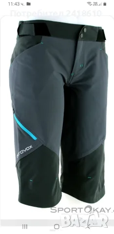 ORTOVOX Pala Cordura Womens Short Merino Size L / XL ОРИГИНАЛ! Дамски Къси Панталони!, снимка 5 - Къси панталони и бермуди - 55402843
