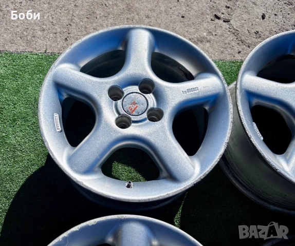 Джанти 4/100/15 BBS WV, снимка 3 - Гуми и джанти - 54249753