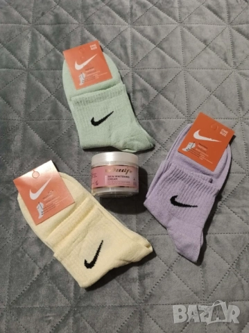 Промо комплект 81 -избелващ крем+ 3чифта чорапи Nike