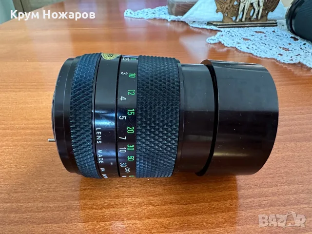 Продавам CHINON. 1:2.8. f=135 mm. multi coated. 7408179.   55ф . В добро състояние, снимка 4 - Други спортове - 55361078