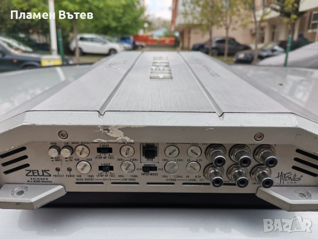 Четириканален усилвател Hifonics ZXi 6404, снимка 4 - Аудиосистеми - 54384161
