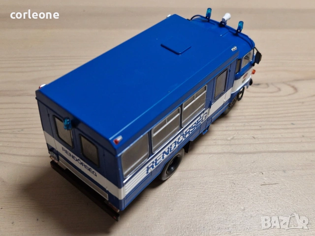 IFA W50 1965 - мащаб 1:43 на DeAgostini моделът е нов в блистер, снимка 8 - Колекции - 55016822