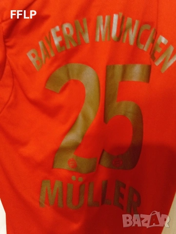 Adidas Bayern Munich тениска на футболиста Müller, снимка 9 - Футбол - 55073103