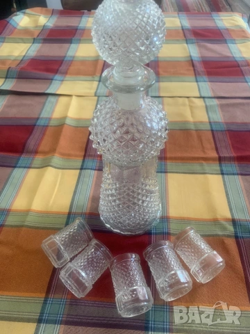 Сервиз за ракия* Ретро сервиз от Соца* , снимка 3 - Сервизи - 54910578