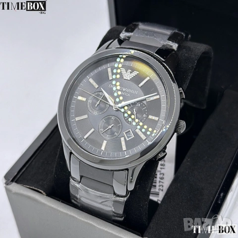 Emporio Armani AR1451 Ceramica Chronograph, снимка 2 - Мъжки - 38750962
