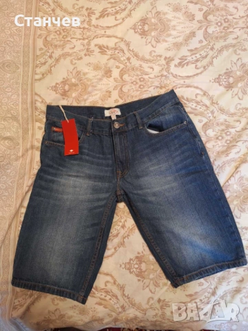 Мъжки дънкови къси панталони Lee Cooper (Размер M)