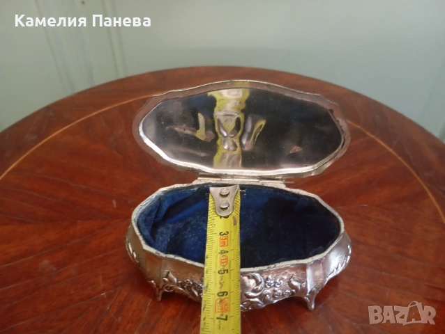 Винтидж кутия за бижута, снимка 4 - Други ценни предмети - 55141218