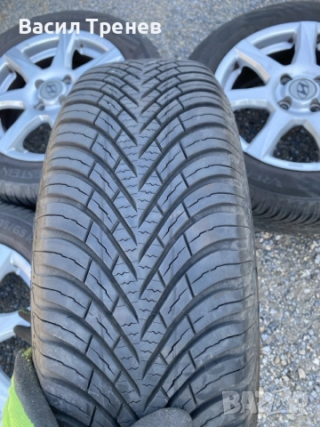 Алуминиеви джанти с гуми 15" Хюндай , снимка 11 - Гуми и джанти - 55678801