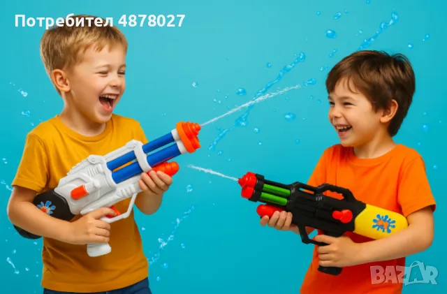 Голям воден пистолет, Water king, снимка 6 - Водни спортове - 55470586
