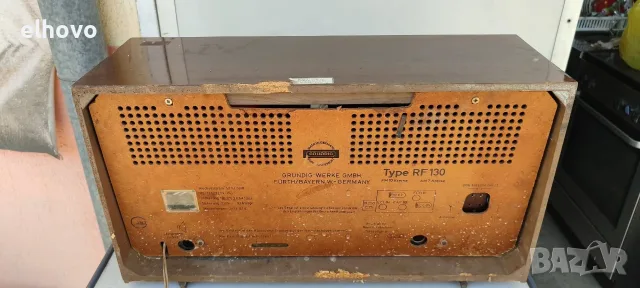 Радио Grundig RF130, снимка 7 - Радиокасетофони, транзистори - 55443826