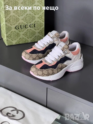 Gucci Дамски Маратонки👟Дамски Спортни Обувки Гучи Код E1370, снимка 4 - Маратонки - 53992433