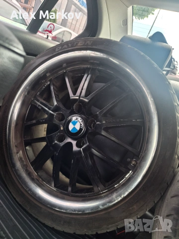 120x5 BMW джанти с летни гуми 18ки, снимка 2 - Гуми и джанти - 55223866