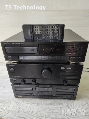 Като НОВА! Стерео система Kenwood (AX-43 / DP-730) с дистанционно – Пълна Профилактика, снимка 5 - Аудиосистеми - 55675186