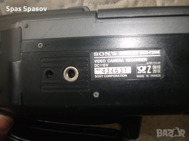 2 камери SONY Video 8 за части или ремонт, снимка 7 - Камери - 54485583
