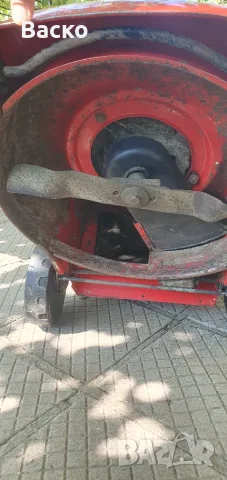 Бензинова косачка с кош и двигател Briggs Stratton внесена от Германия , снимка 15 - Градинска техника - 55501578