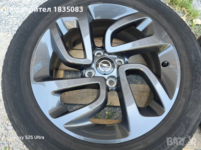 Лети джанти 16ки 4х108 Opel, Peugeot, Citroen + летни гуми 195/60/16 Bridgestone, снимка 4 - Гуми и джанти - 55093158