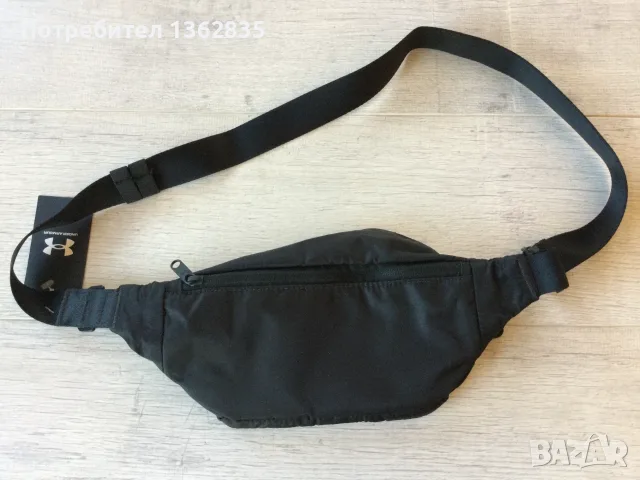 НОВА оригинална мъжка черна чанта чантичка за кръста "банан" crossbody bag UNDER ARMOUR от САЩ, снимка 8 - Чанти - 55606878