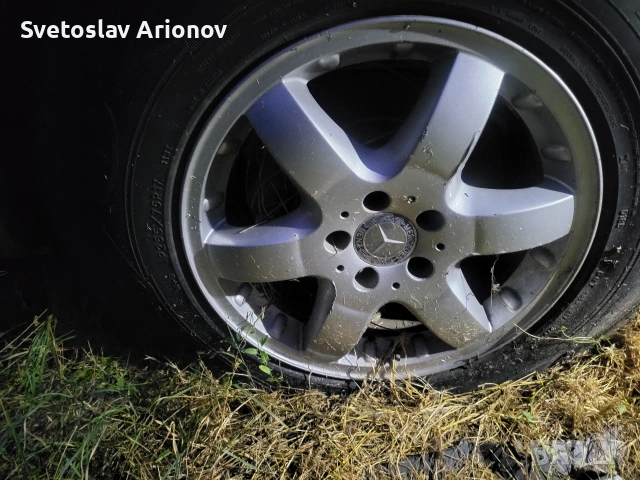 ДЖАНТИ 17" ЗА МЕРЦЕДЕС МЛ В163 ML W163, снимка 3 - Гуми и джанти - 55253256