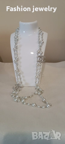 CHANEL дълги колиета, снимка 6 - Колиета, медальони, синджири - 54665095