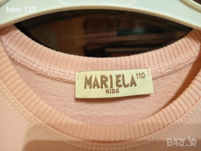 Рокля "Барби в Париж", марка "Mariela kids", носена веднъж , снимка 4 - Детски рокли и поли - 53958736