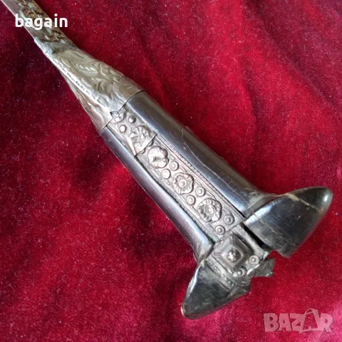 Османски ятаган с кания., снимка 9 - Антикварни и старинни предмети - 55168626