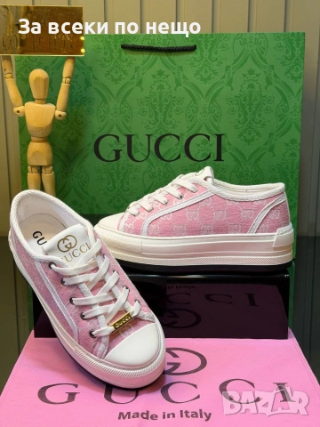 Gucci Дамски Маратонки👟Дамски Спортни Обувки Гучи - Различни Цветове Код A1560, снимка 14 - Маратонки - 55159309
