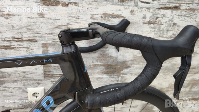 Карбонов шосеен велосипед Factor Ostro Vam Disc Ultegra Di2 Vision SC 45 | 54, снимка 8 - Велосипеди - 54560376