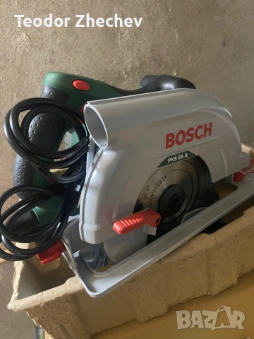 Ръчен циркуляр Bosch PKS 66A, 1600 W
