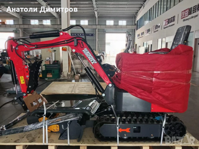🚜 ПРОДАВА СЕ НОВ МИНИ БАГЕР TOUGH DIGGER TN12, снимка 3 - Индустриална техника - 55039305