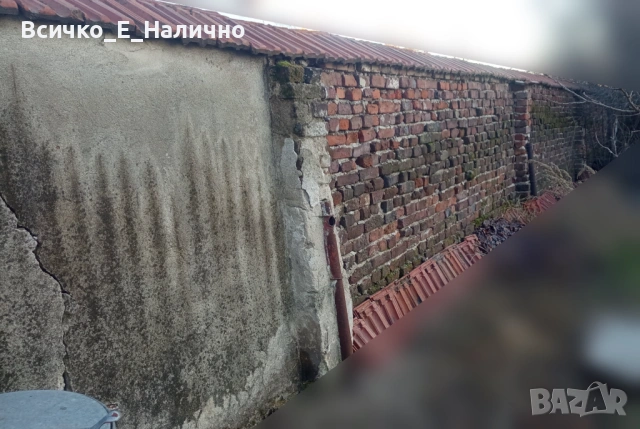 Подарявам плътни тухли единички от масивна тухлена ограда срещу събаряне и извозване (22м х 2м х 25с, снимка 5 - Строителни материали - 54756113