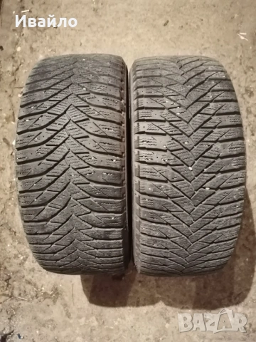 Продавам 2 броя зимни гуми 225.45.17 на 1 сезон дот 2021 