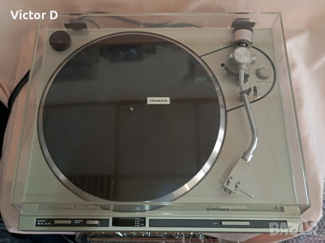 PIONEER PL-200 - Грамофон Direct Drive, снимка 10 - Грамофони - 55090198