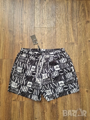 Страхотни мъжки къси шорти бански ARMANI размер S M L XL 2XL 3XL , снимка 2 - Бански - 54378244