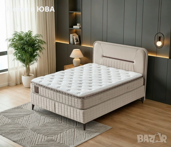 Спалня с МАТРАК метална конструкция!