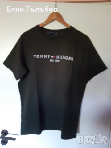 Тениска TOMMY HILFIGER EST. 1985, мъжка чисто нова, снимка 5 - Тениски - 54941148