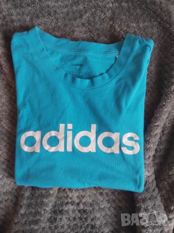 Adidas 100% оригинална дамска тениска, снимка 2 - Тениски - 54530942