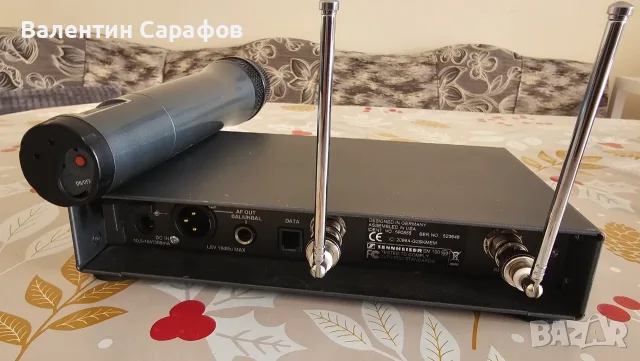 Дистанционен микрофон Sennheiser ew100 с капсула MMD845, снимка 4 - Други - 55617222